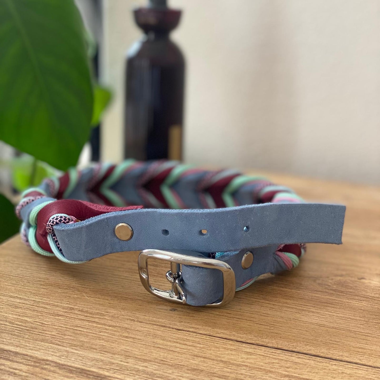 Fettleder Halsband Sofortkauf 41-45cm