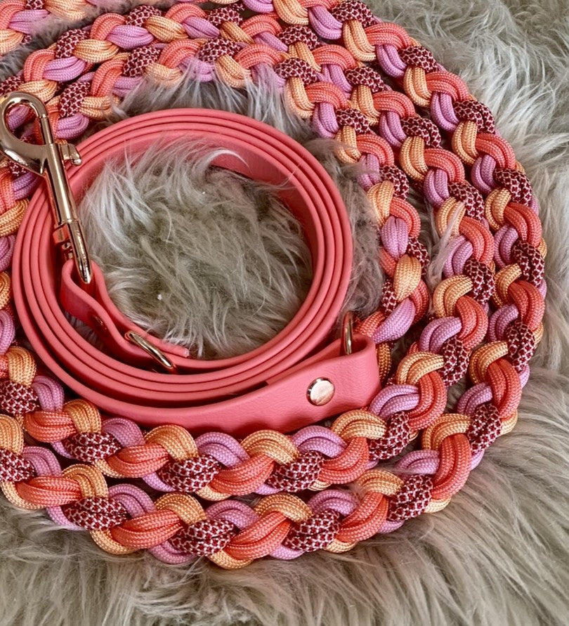 Paracordleine "Classic" mit Biothane zum selbst konfigurieren