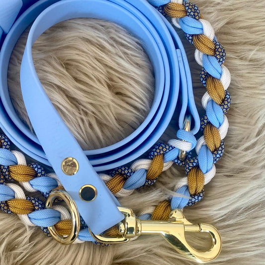 Paracord Hundeleine mit Biothane Sofortkauf 2,20m