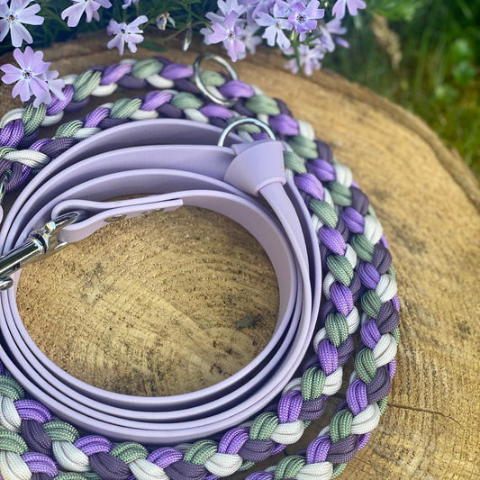 Paracord Hundeleine mit Biothane Sofortkauf 2,50m