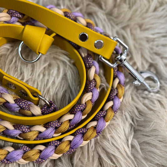 Paracord Hundeleine mit Biothane Sofortkauf 2m