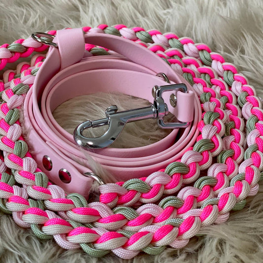 Paracord Hundeleine mit Biothane Sofortkauf 3m