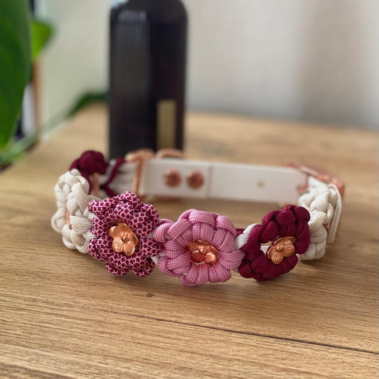 Blumenhalsband Sofortkauf 28-33cm