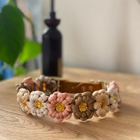Blumenhalsband Sofortkauf 34-39cm
