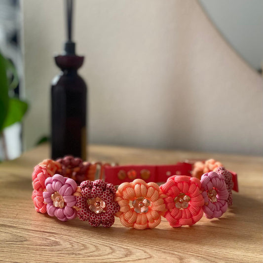 Blumenhalsband Sofortkauf 39-45cm